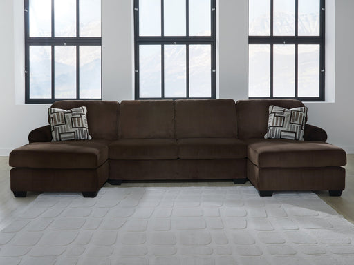 Kimlee Sectional with Double Chaise -  Chapter 11 Furniture (Lewiston, Maine)