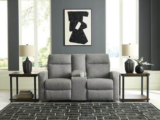 Gauntlet Reclining Loveseat with Console -  Chapter 11 Furniture (Lewiston, Maine)