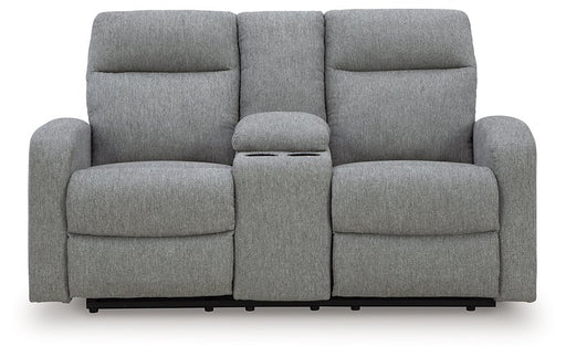 Gauntlet Reclining Loveseat with Console -  Chapter 11 Furniture (Lewiston, Maine)