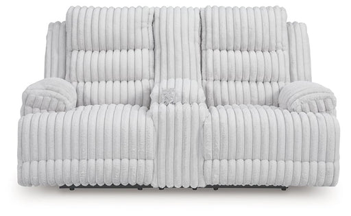 Rhines Falls Power Reclining Loveseat with Console -  Chapter 11 Furniture (Lewiston, Maine)