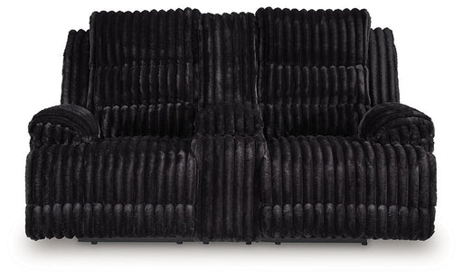 Rhine Falls Reclining Loveseat with Console -  Chapter 11 Furniture (Lewiston, Maine)