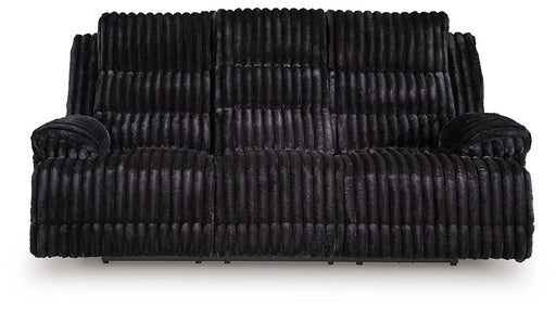 Rhine Falls Power Reclining Sofa with Drop Down Table -  Chapter 11 Furniture (Lewiston, Maine)