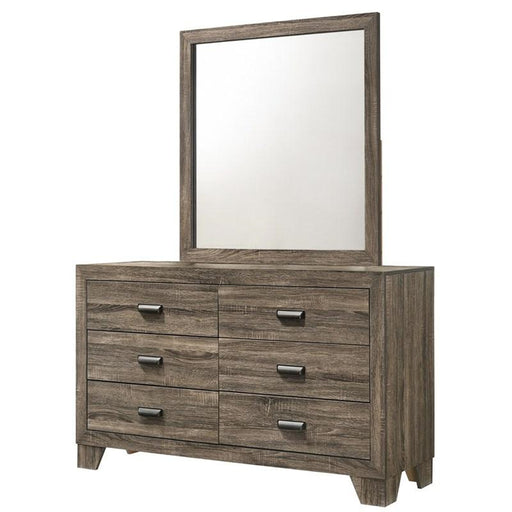 Crown Mark Millie Mirror in Grey -  Chapter 11 Furniture (Lewiston, Maine)