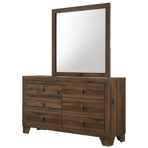Crown Mark Millie Dresser in Brown Cherry -  Chapter 11 Furniture (Lewiston, Maine)
