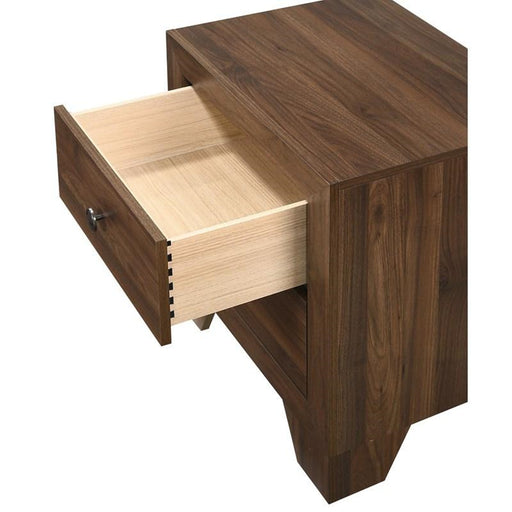 Crown Mark Millie Nightstand in Brown Cherry -  Chapter 11 Furniture (Lewiston, Maine)