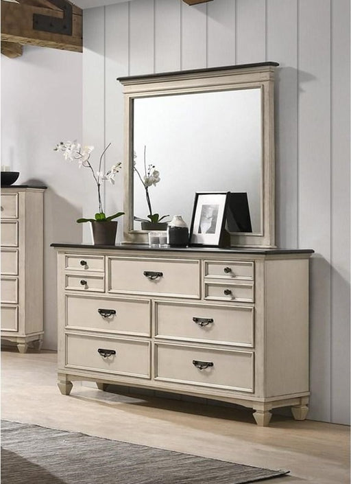 Crown Mark Sawyer Dresser in Two-Toned -  Chapter 11 Furniture (Lewiston, Maine)