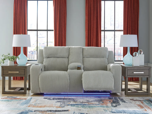 Forest Lake Power Reclining Loveseat with Console -  Chapter 11 Furniture (Lewiston, Maine)