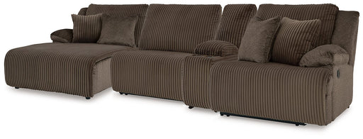 Top Tier Reclining Sectional with Chaise -  Chapter 11 Furniture (Lewiston, Maine)