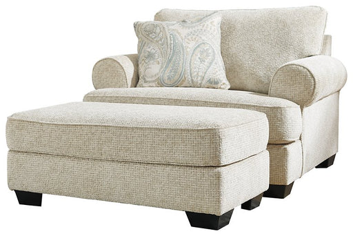 Monaghan Oversized Chair and Ottoman -  Chapter 11 Furniture (Lewiston, Maine)