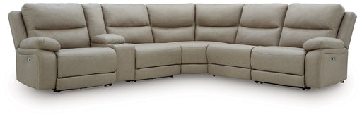 Narwhal Place Reclining Sectional with Storage Console -  Chapter 11 Furniture (Lewiston, Maine)