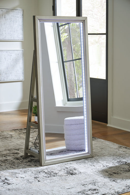 Evesen Floor Standing Mirror/Storage -  Chapter 11 Furniture (Lewiston, Maine)