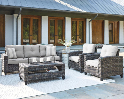 Cloverbrooke 4-Piece Outdoor Conversation Set -  Chapter 11 Furniture (Lewiston, Maine)