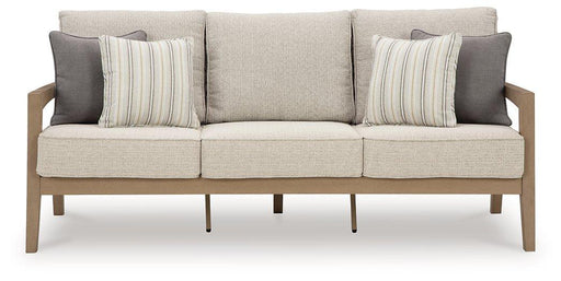 Hallow Creek Outdoor Sofa with Cushion -  Chapter 11 Furniture (Lewiston, Maine)