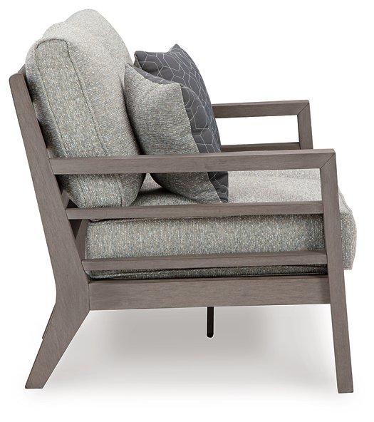 Hillside Barn Outdoor Loveseat with Cushion -  Chapter 11 Furniture (Lewiston, Maine)