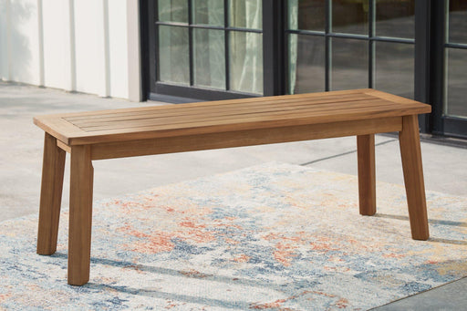 Janiyah Outdoor Dining Bench -  Chapter 11 Furniture (Lewiston, Maine)