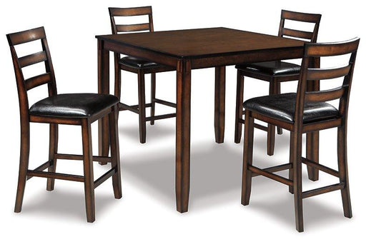 Coviar Counter Height Dining Table and Bar Stools (Set of 5) -  Chapter 11 Furniture (Lewiston, Maine)