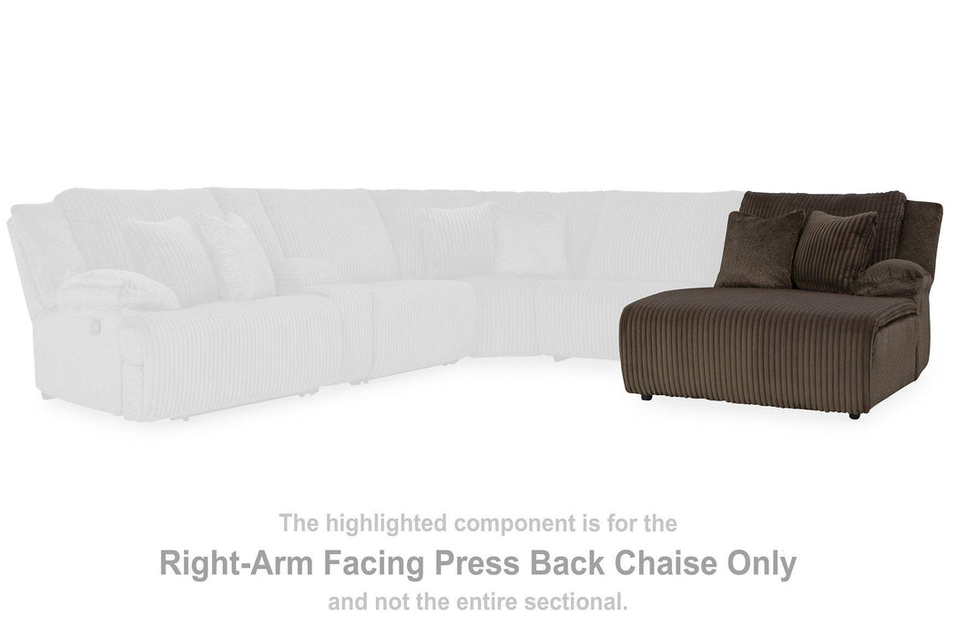 Top Tier Reclining Sectional with Chaise -  Chapter 11 Furniture (Lewiston, Maine)
