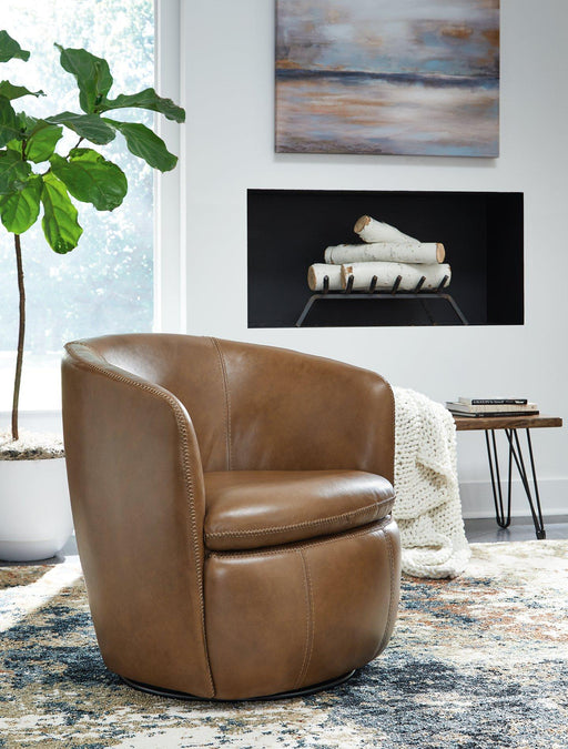 Kierreys Swivel Accent Chair -  Chapter 11 Furniture (Lewiston, Maine)