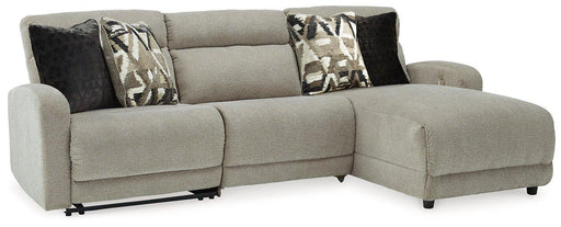 Colleyville Power Reclining Sectional with Chaise -  Chapter 11 Furniture (Lewiston, Maine)