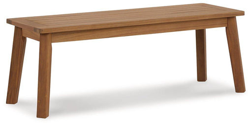 Janiyah Outdoor Dining Bench -  Chapter 11 Furniture (Lewiston, Maine)