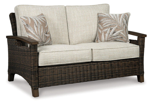 Paradise Trail Outdoor Loveseat, Lounge Chairs and Fire Pit Table -  Chapter 11 Furniture (Lewiston, Maine)