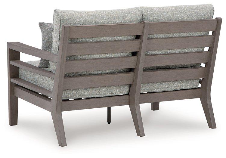 Hillside Barn Outdoor Loveseat with Cushion -  Chapter 11 Furniture (Lewiston, Maine)