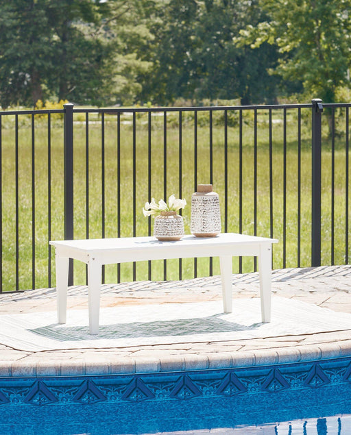 Hyland wave Outdoor Coffee Table -  Chapter 11 Furniture (Lewiston, Maine)