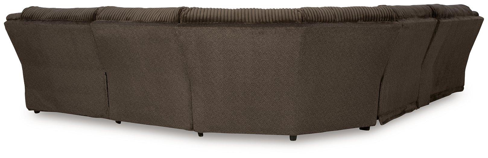 Top Tier Reclining Sectional with Chaise -  Chapter 11 Furniture (Lewiston, Maine)