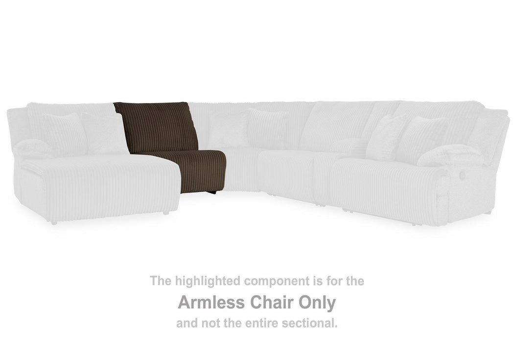 Top Tier Reclining Sectional with Chaise -  Chapter 11 Furniture (Lewiston, Maine)