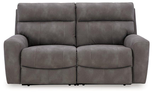 Next-Gen DuraPella Power Reclining Sectional Loveseat -  Chapter 11 Furniture (Lewiston, Maine)