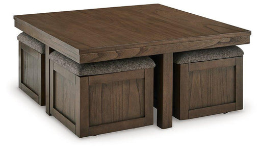 Boardernest Coffee Table with 4 Stools -  Chapter 11 Furniture (Lewiston, Maine)