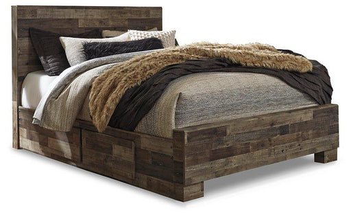 Derekson Bed with 2 Side Storage -  Chapter 11 Furniture (Lewiston, Maine)