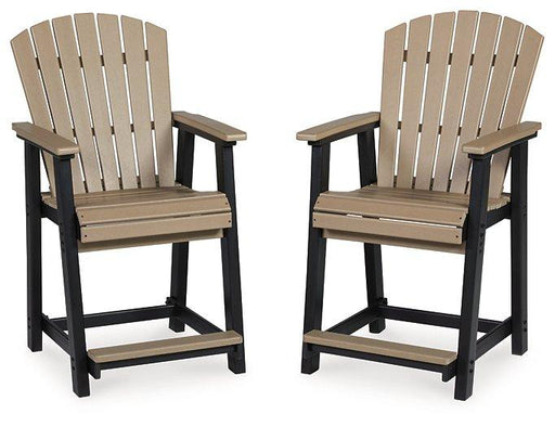 Fairen Trail Outdoor Counter Height Bar Stool (Set of 2) -  Chapter 11 Furniture (Lewiston, Maine)