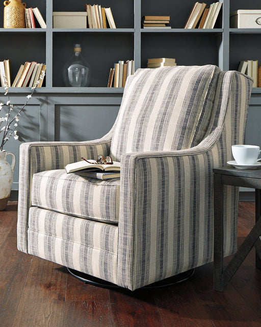 Kambria Swivel Glider Accent Chair -  Chapter 11 Furniture (Lewiston, Maine)