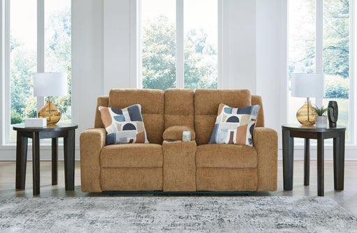 Kanlow Reclining Loveseat with Console -  Chapter 11 Furniture (Lewiston, Maine)