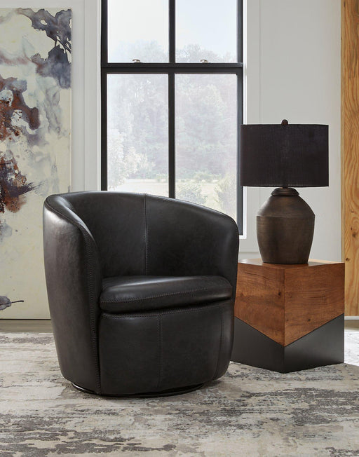Kierreys Swivel Chair -  Chapter 11 Furniture (Lewiston, Maine)