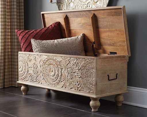 Fossil Ridge Storage Bench -  Chapter 11 Furniture (Lewiston, Maine)
