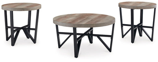 Deanlee Table (Set of 3) -  Chapter 11 Furniture (Lewiston, Maine)