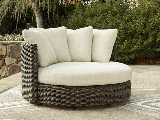 Kimora Outdoor Swivel Lounge Chair with Cushion -  Chapter 11 Furniture (Lewiston, Maine)