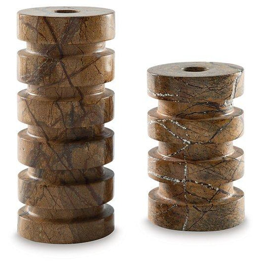 Emsleyfield Candle Holder Set (Set of 2) -  Chapter 11 Furniture (Lewiston, Maine)