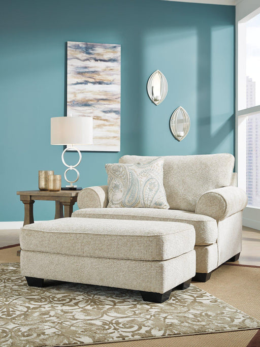 Monaghan Oversized Chair and Ottoman -  Chapter 11 Furniture (Lewiston, Maine)