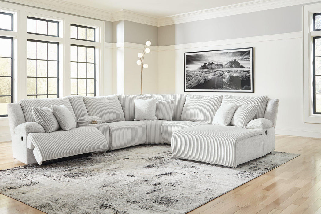 Top Tier Reclining Sectional with Chaise -  Chapter 11 Furniture (Lewiston, Maine)