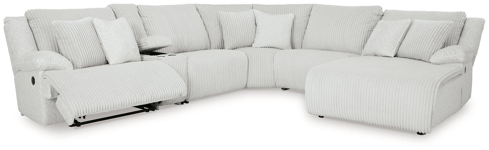 Top Tier Reclining Sectional with Chaise -  Chapter 11 Furniture (Lewiston, Maine)