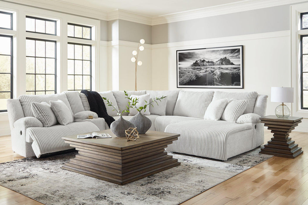 Top Tier Reclining Sectional with Chaise -  Chapter 11 Furniture (Lewiston, Maine)