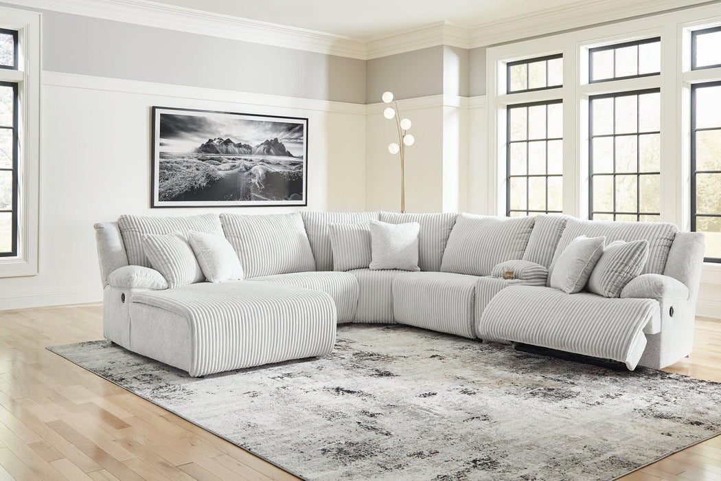 Top Tier Reclining Sectional with Chaise -  Chapter 11 Furniture (Lewiston, Maine)