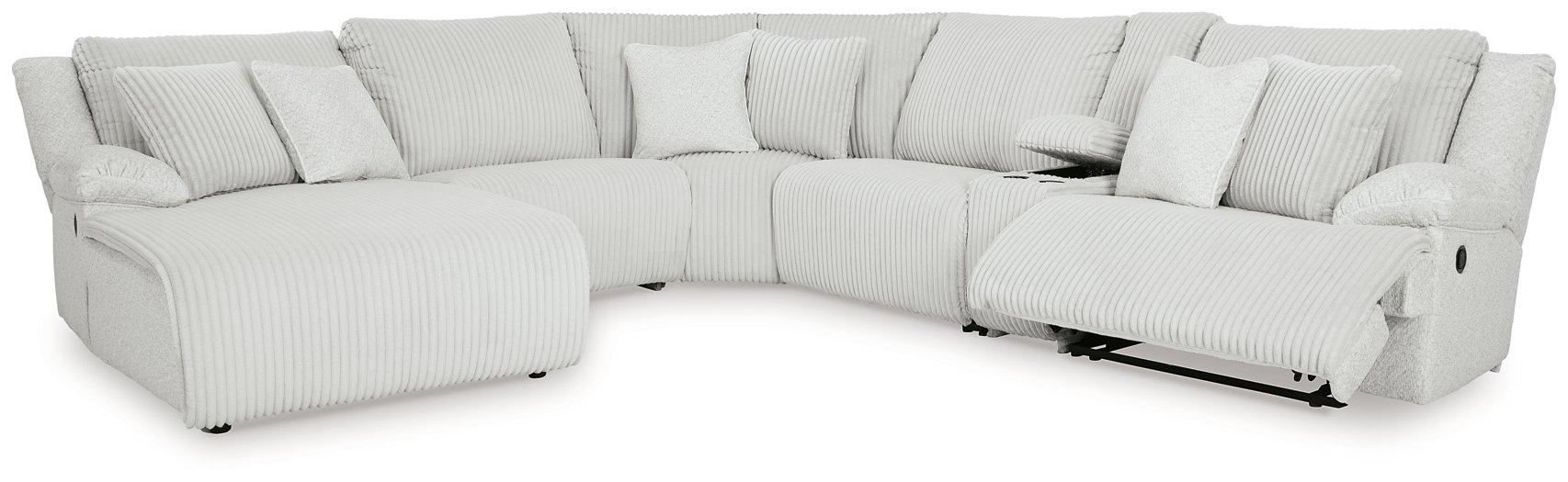 Top Tier Reclining Sectional with Chaise -  Chapter 11 Furniture (Lewiston, Maine)