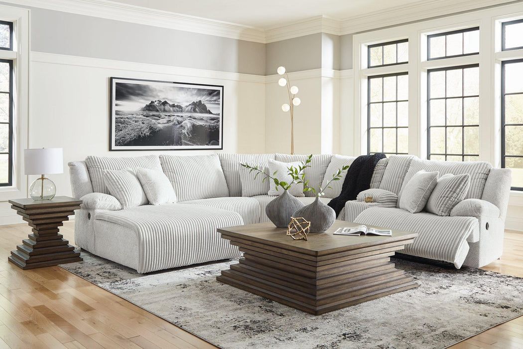 Top Tier Reclining Sectional with Chaise -  Chapter 11 Furniture (Lewiston, Maine)