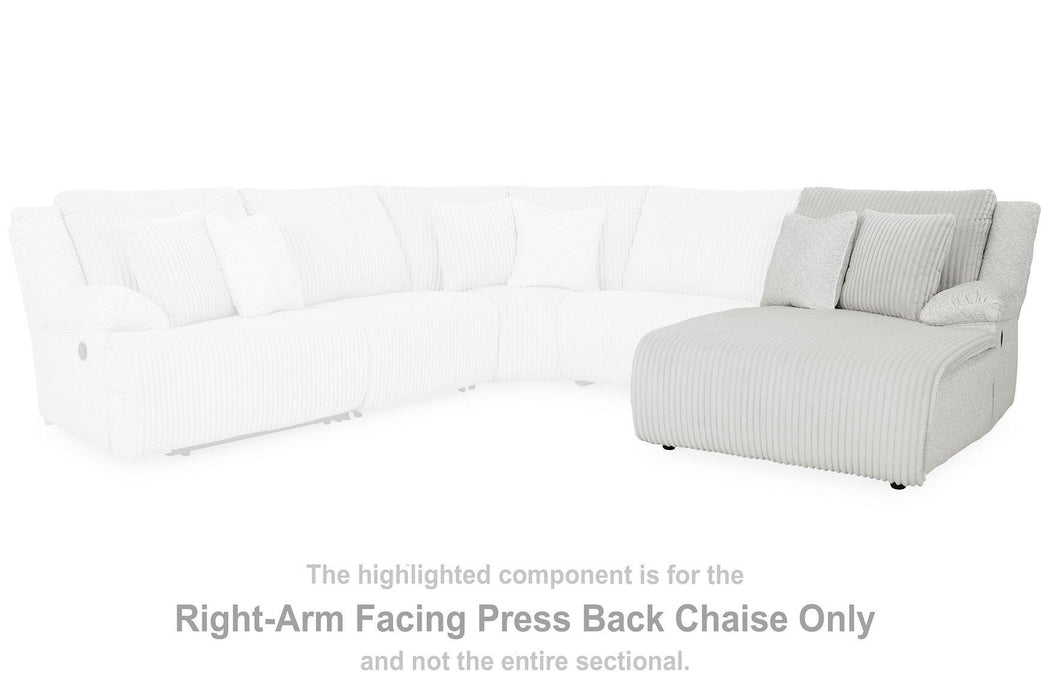 Top Tier Reclining Sectional with Chaise -  Chapter 11 Furniture (Lewiston, Maine)