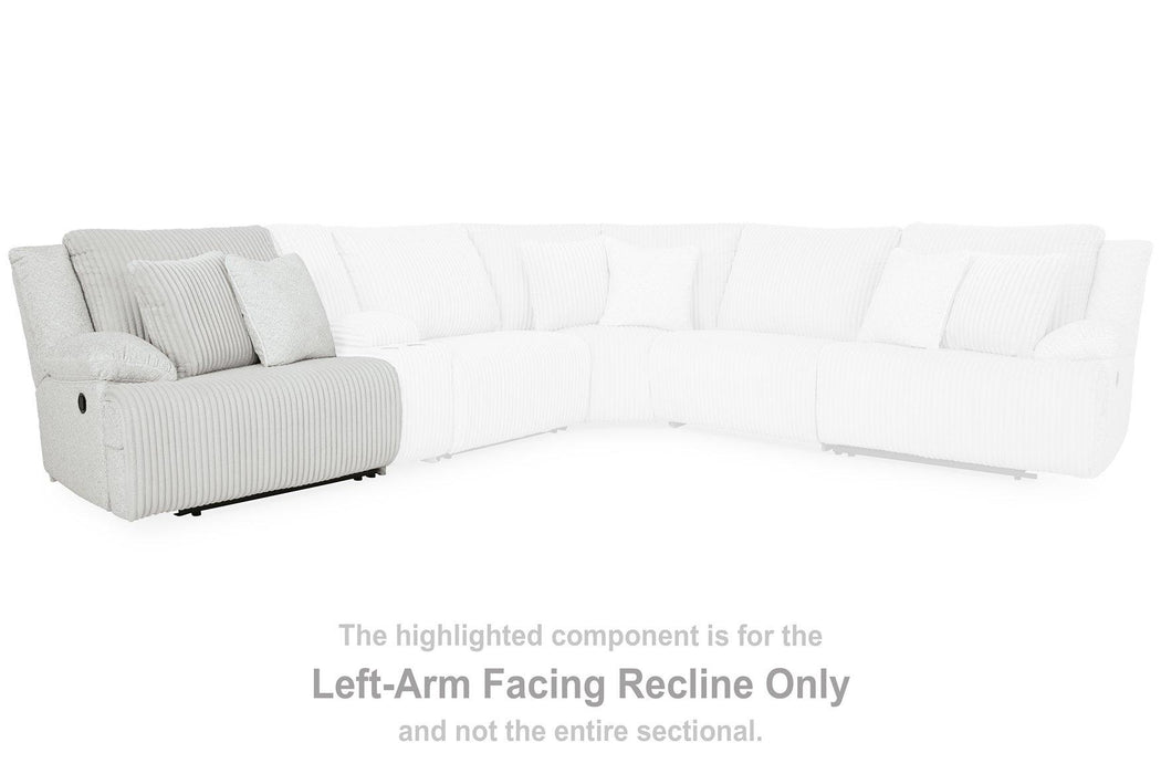 Top Tier Reclining Sectional with Chaise -  Chapter 11 Furniture (Lewiston, Maine)