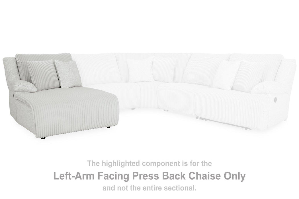 Top Tier Reclining Sectional with Chaise -  Chapter 11 Furniture (Lewiston, Maine)